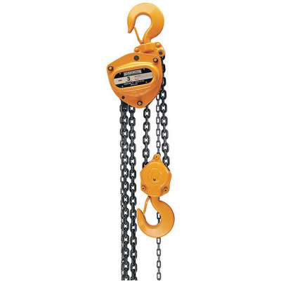 Manual Chain Hoist,10 Ft.Lift
