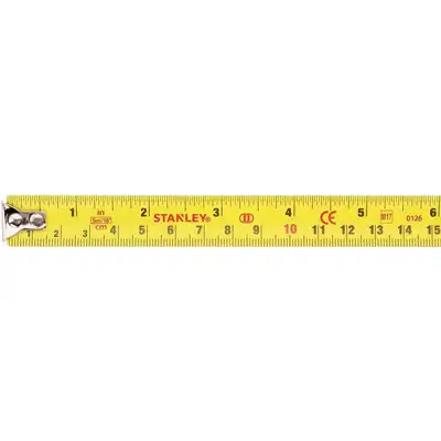 919180-1 Stanley Tape Measure: 16 ft. Blade L, 3/4 in Blade W, in
