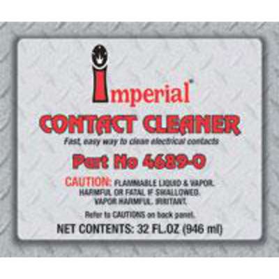 Contact Cleaner Label Only