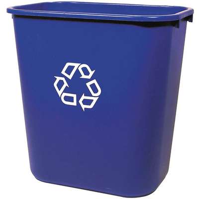 Recycling Container,7 Gal,Blue