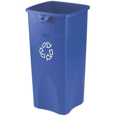 Recycling Container,23 Gal,Blue