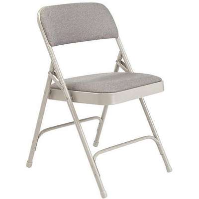 Folding Chair,Gray,18-3/4 In.,