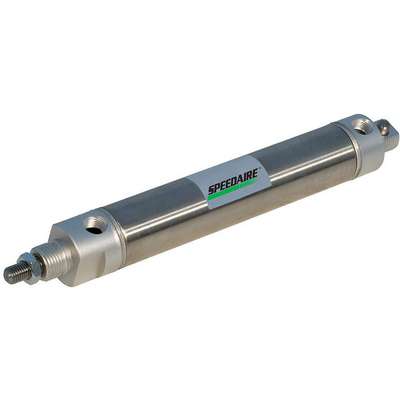 with 6 Stroke Stainless Steel Nose Mounted Air Cylinder 7/16 Air Cylinder Bore Dia 