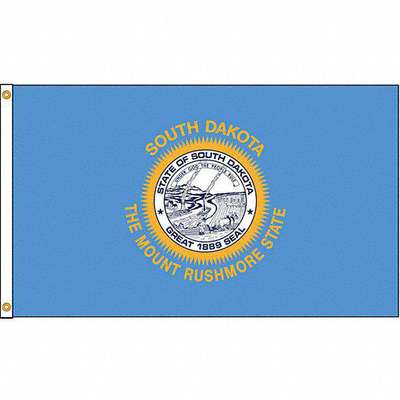 South Dakota Flag,4x6 Ft,Nylon