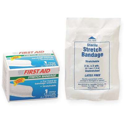 Stretch Bandage,Sterile,White,
