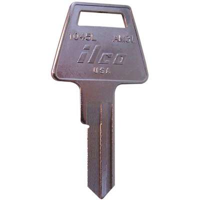 Key Blank,Brass,1045L-AM3L,Pk
