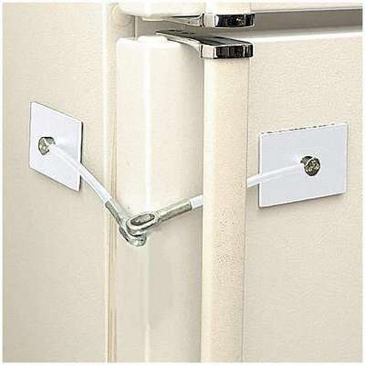 Cabinet Lock Kit,2 x 3 In.,