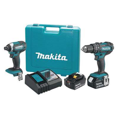 931765-2 Makita 18V LXT, Cordless Combination Kit, 18 V Voltage