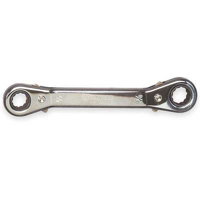 Ratcheting Box Wrench,3/4 x 7/