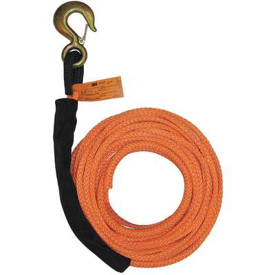 Winch Line,Synthetic ,3/8 In.