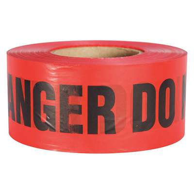 Barricade Tape,Danger,Red,Roll