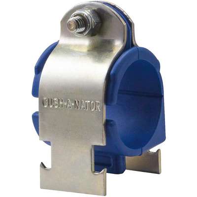 Cushioned Clamp,Ht,1/4 In.