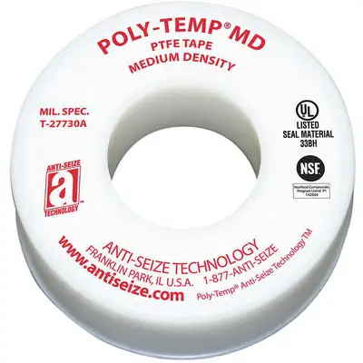 Thread Seal Tape,1 In. W,520