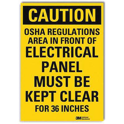 Safety Sign,Electrical Panel,