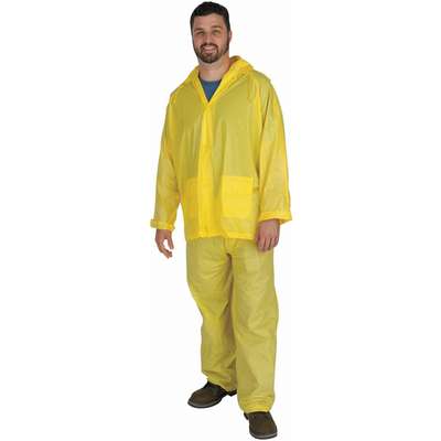 910764-5 Condor 3-Piece Rain Suit with Jacket/Pant, ANSI Class: Unrated ...
