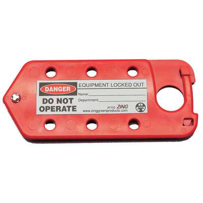 Labeled Lockout Hasp,Snap-On,6