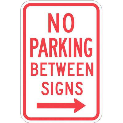 Sign,No Parking Between Signs,