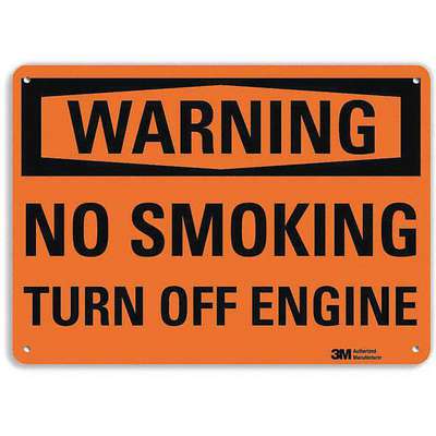 Warning No Smoking Sign,