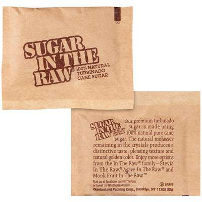 Sugar Packets,0.035 Oz.,PK1200