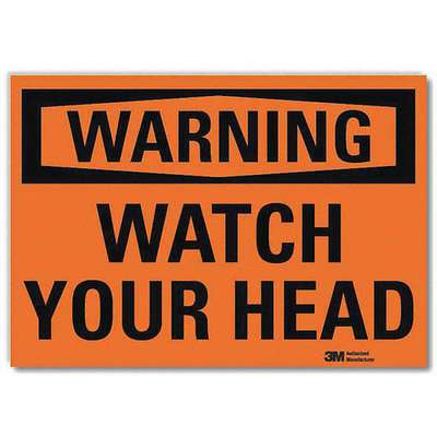 Warning Sign,Watch Your Head,5