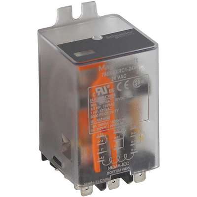 Plug In Relay,11 Pins,Square,