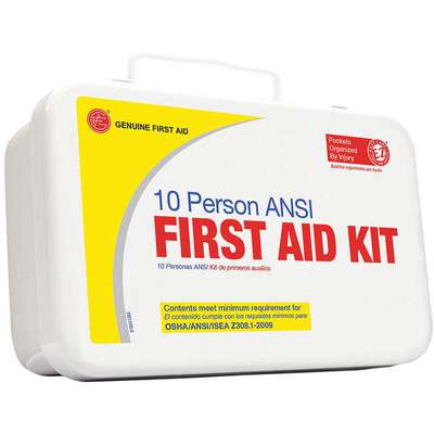 First Aid Kit,Bulk,10 Person