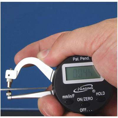 Digital Thickness Gauge,0 To 1.