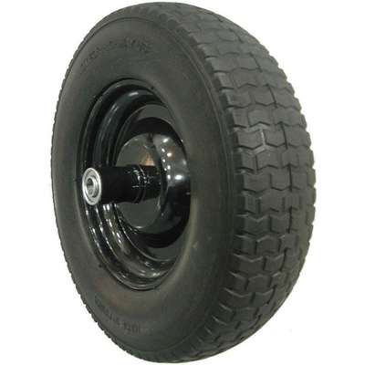 Wheelbarrow Tire,Knobby,14-1/2