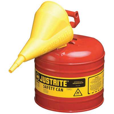 Type I Safety Can,2 Gal.,Red,