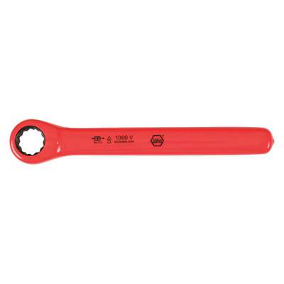 Ratcheting Box End Wrench,7" L