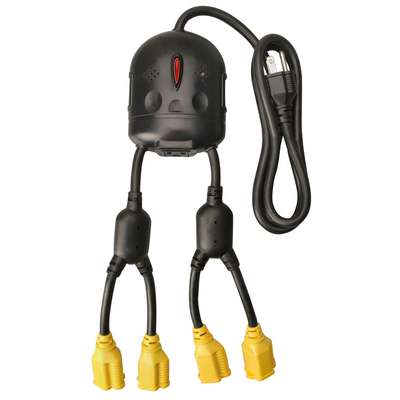 5 Outlet 4FT Power Adpter Cord