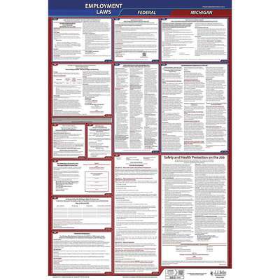 Laborlaw Poster,Fed/Sta,Mi,Eng,