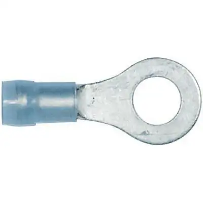2 GA 5/16 STUD NON-INSULATED RING TERMINALS QTY 4 