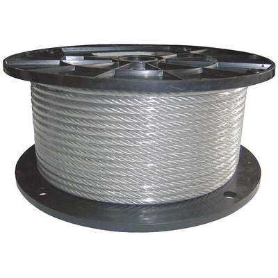 Cable,1/4 In.,250 Ft.,7 x 19,
