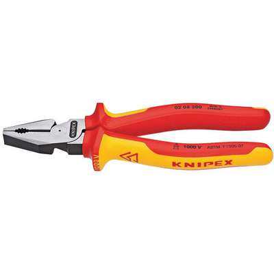 Insulated Linemans Pliers,8 In