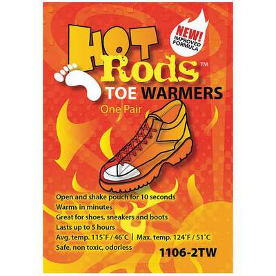 Toe Warmer,Up To 5 Hr.,PK5