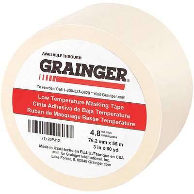 Masking Tape,Natural,3In x 60
