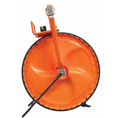 Keson Mechanical Measuring Wheel, Outdoor, 4 ft. Cir. Single Wheel, 15-1/2