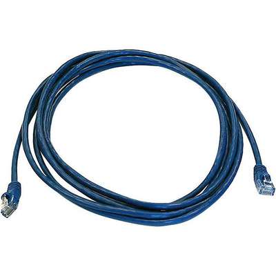 Patch Cord,Cat 5e,Booted,Blue,