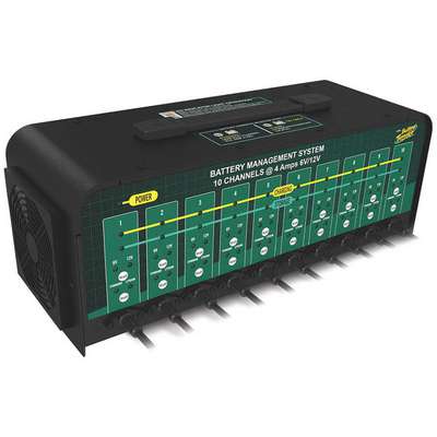 10 Bank Battery System, 12 V,