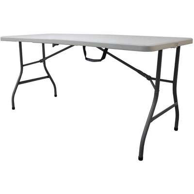 Bifold Table,60"Wx30"D,White