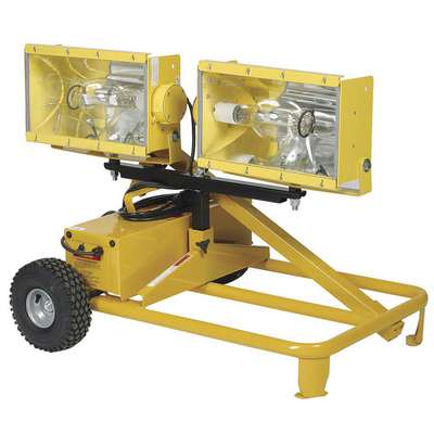 Temp Job Site Light Cart,120V,
