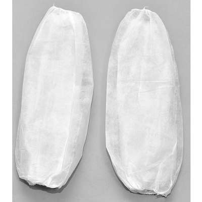 Disposable Sleeves,White,18 In
