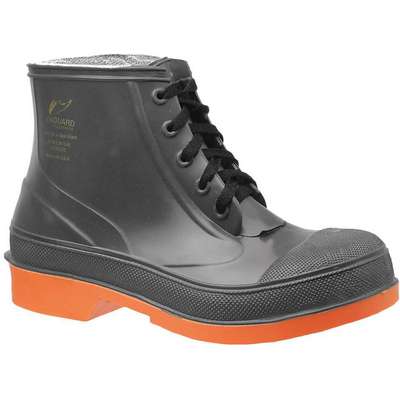 Boots,Sz 12,6" H,Gray ,Stl,Pr