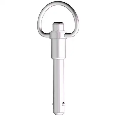 Ring Handle Lock Pin,1,3/16,SS