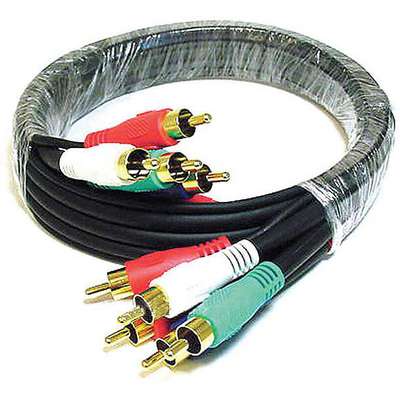 Rca Cable,Rg-59/U,5 Rca,3 Ft.