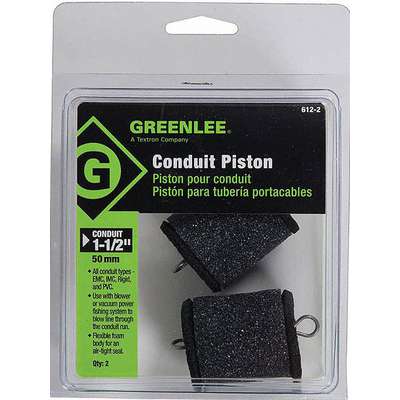 1-1/2" Greenlee 612-2 Conduit Piston 2 Pack