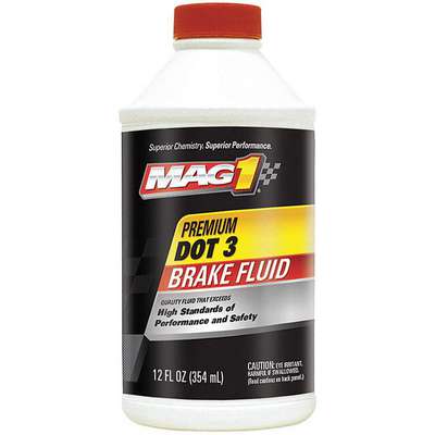 Brake Fluid,Liquid,Clear,12 Oz.