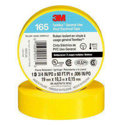 Yellow Electrical Tape 3/4X60'