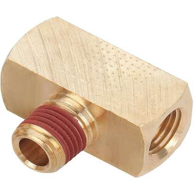 Branch Tee,Brass,1/8 In.,Pipe